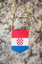 Autozastavica Povijesna zastava Hrvatske 207