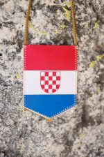 Autozastavica Povijesna zastava Hrvatske 208