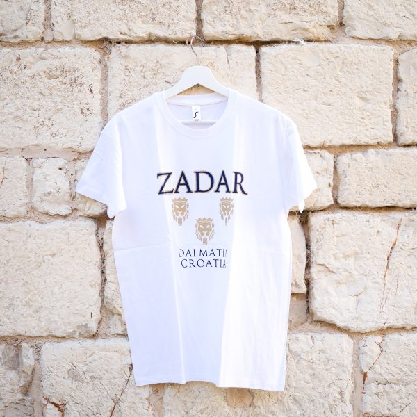 Majica Zadar Dalmacija bijela 001 1