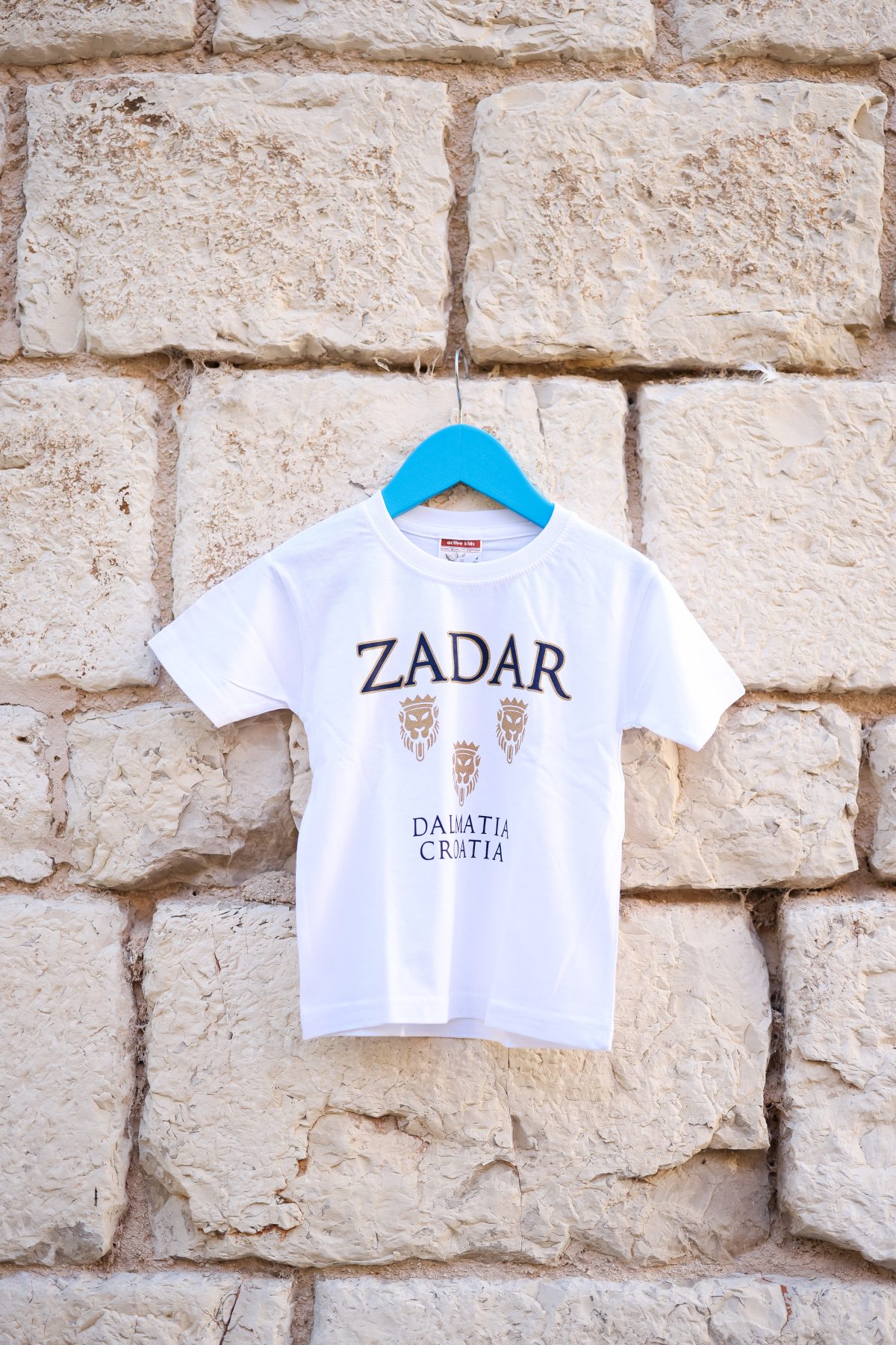 Majica Zadar Dalmacija bijela 066