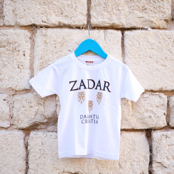 Majica Zadar Dalmacija bijela 066