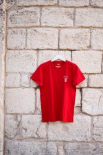 Menfit majica Grb Hrvatske crvena 078