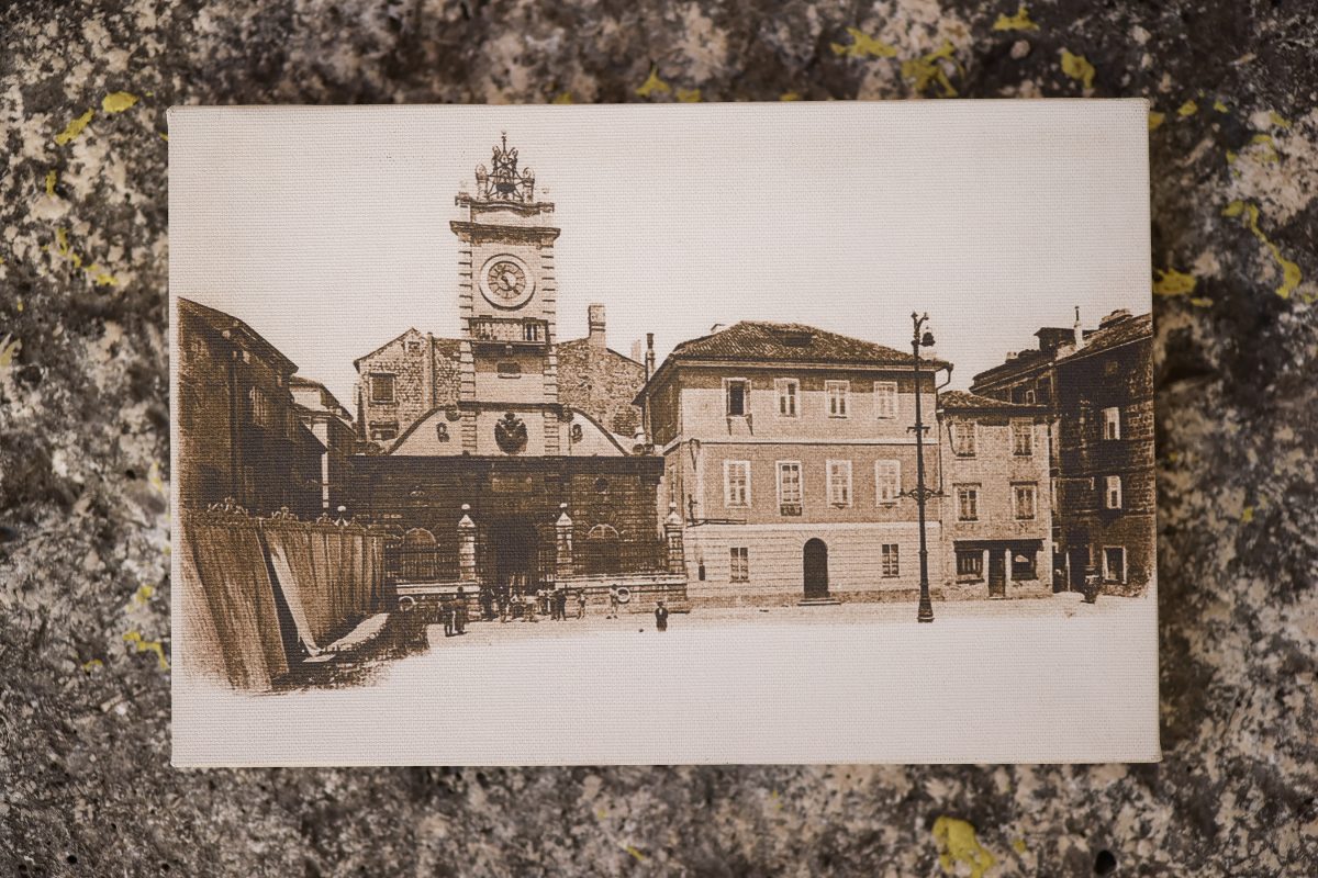 Slika na platnu Stari Zadar Narodni trg 164