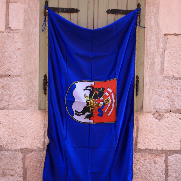 Zastava grb grada Zadra 1.5 m 095